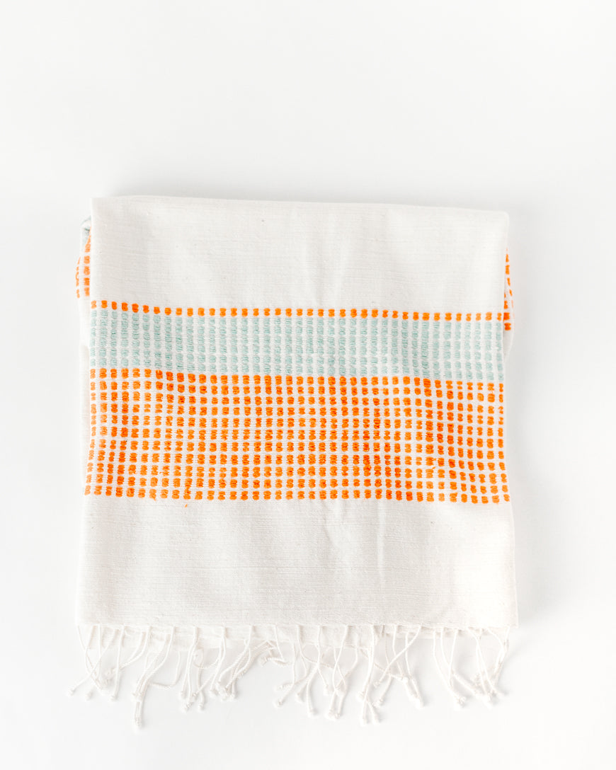 Camden Handwoven Cotton Throw Blanket